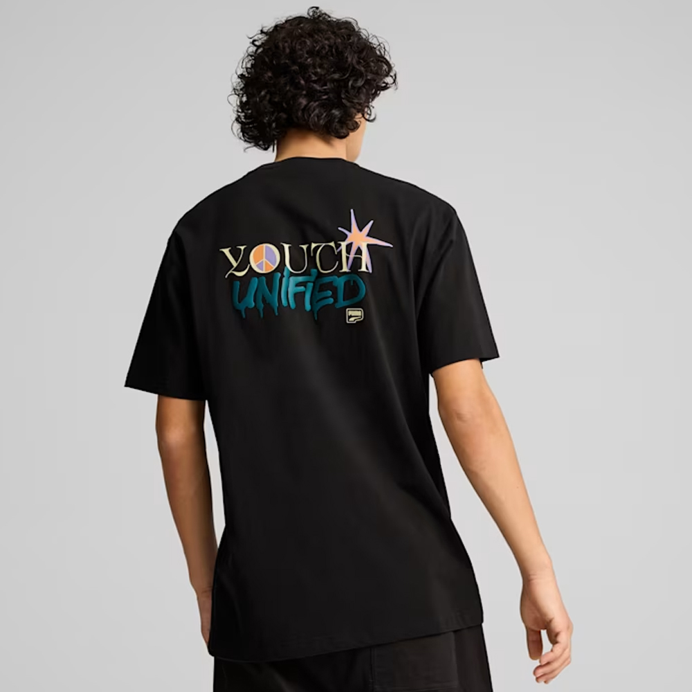 PUMA Downtown Relaxed Graphic Tee Ανδρικό T-Shirt - 2