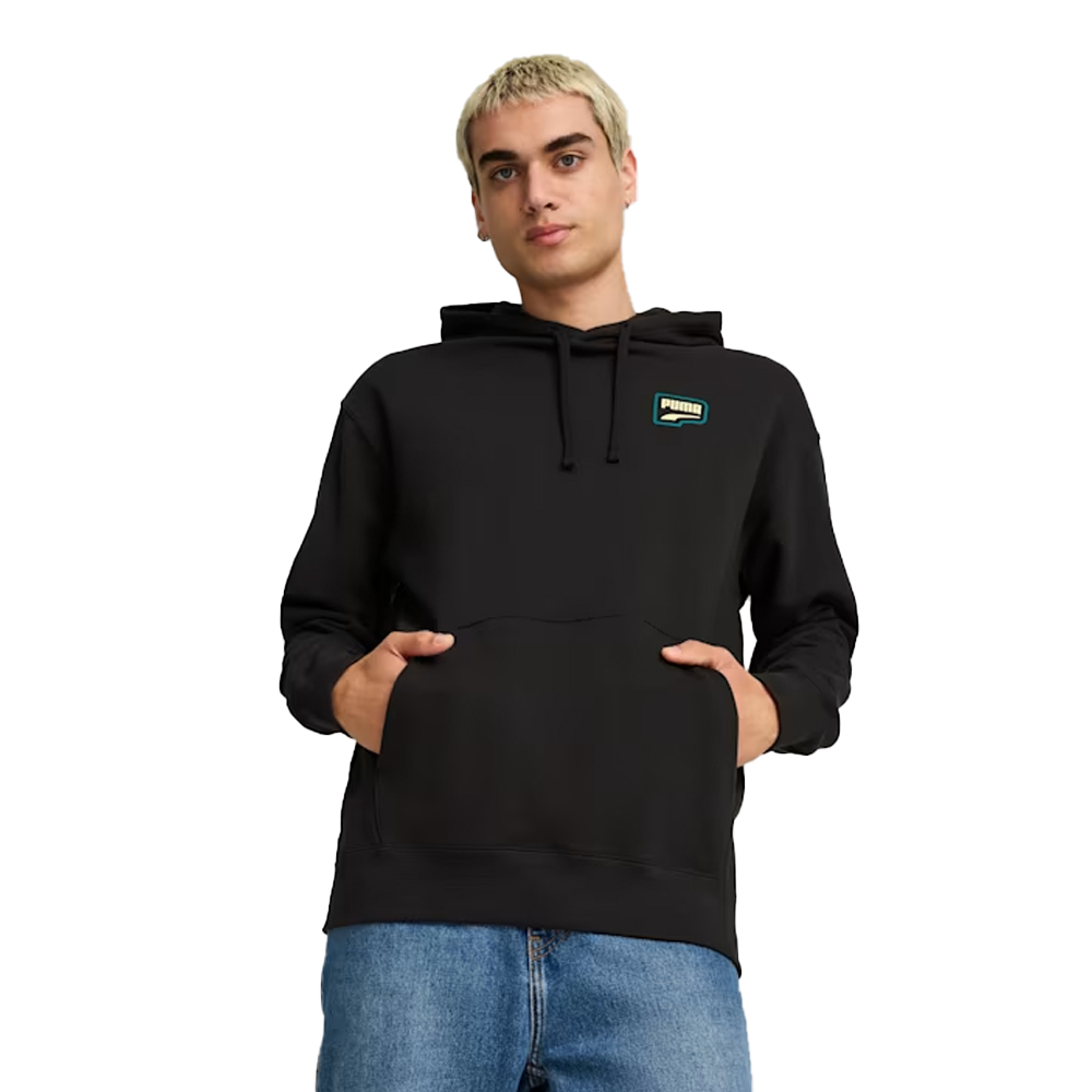 PUMA Downtown Graphic Hoodie Men Ανδρικό Φούτερ με κουκούλα - Μαύρο