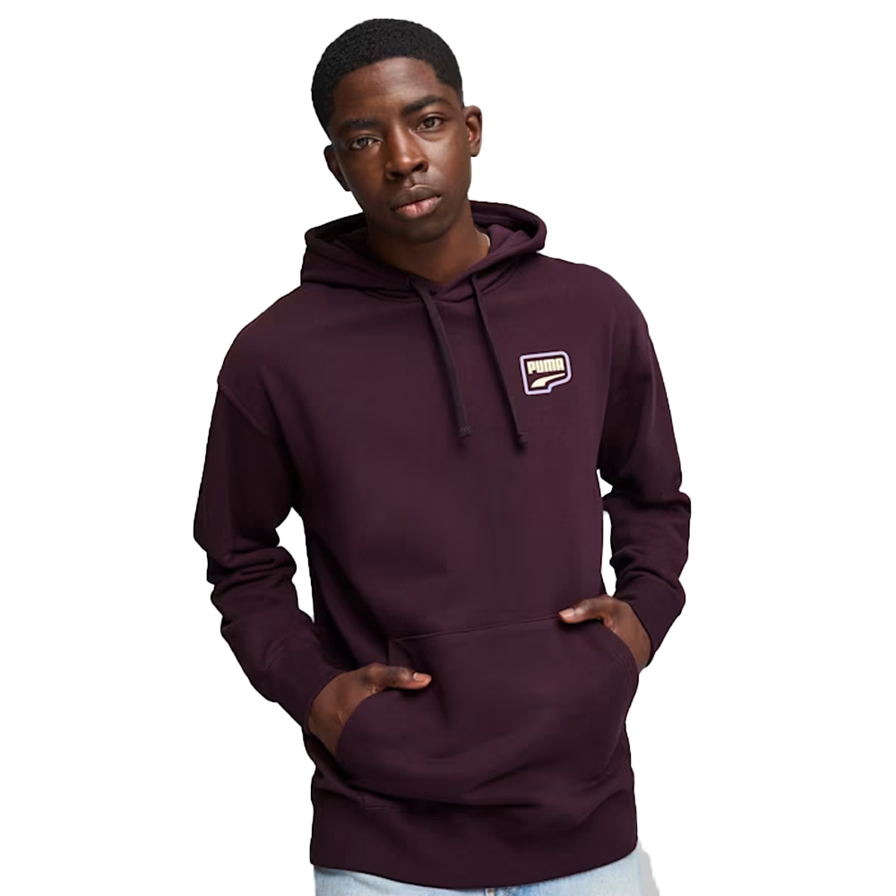 PUMA Downtown Graphic Hoodie Men Ανδρικό Φούτερ με κουκούλα - Μωβ