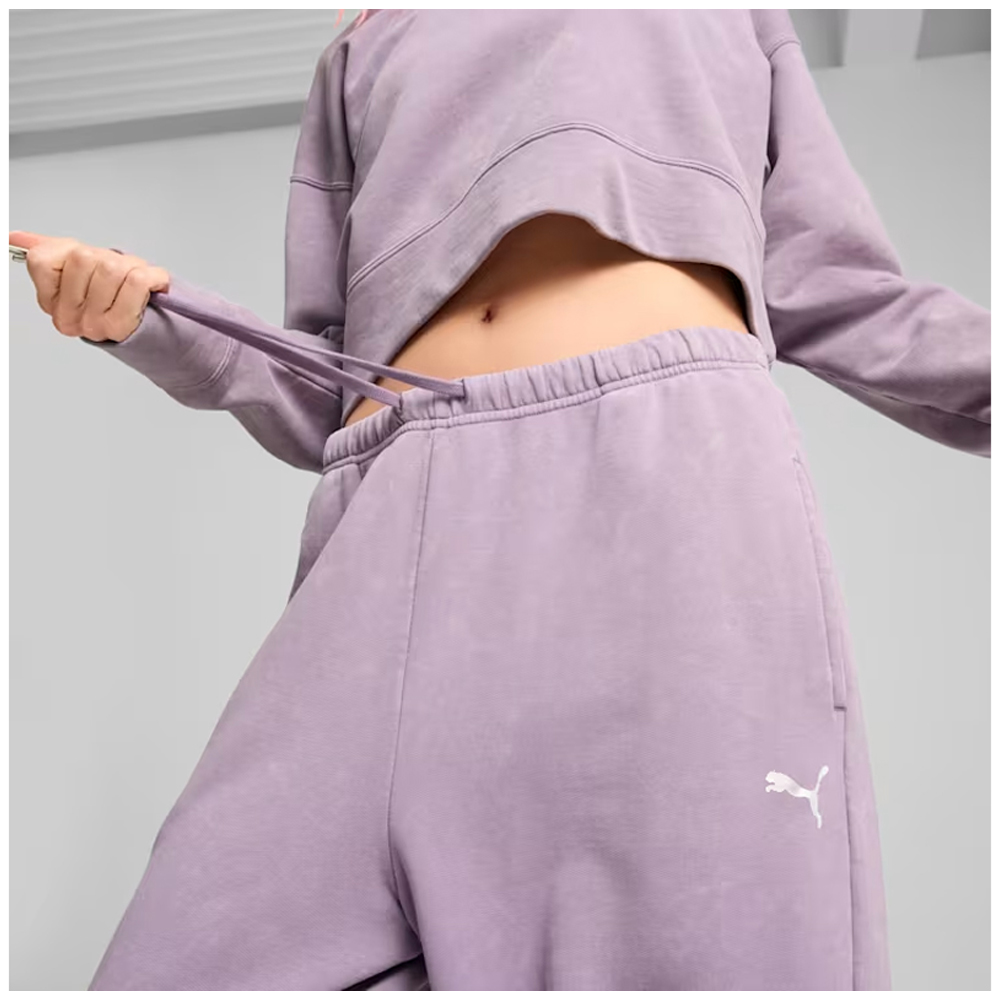 PUMA Dare To Relaxed Washed  Γυναικείο Παντελόνι Φόρμας - 3