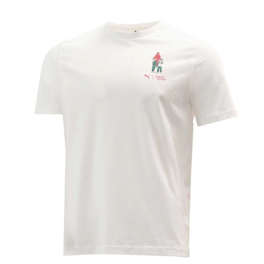 PUMA X Squid Game Tee Ανδρικό T-shirt  - Λευκό