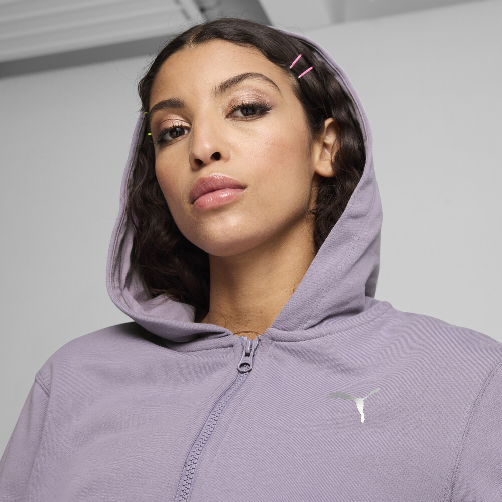 PUMA Dare To Cropped Hoodie Γυναικεία Ζακέτα Με Κουκούλα - 4