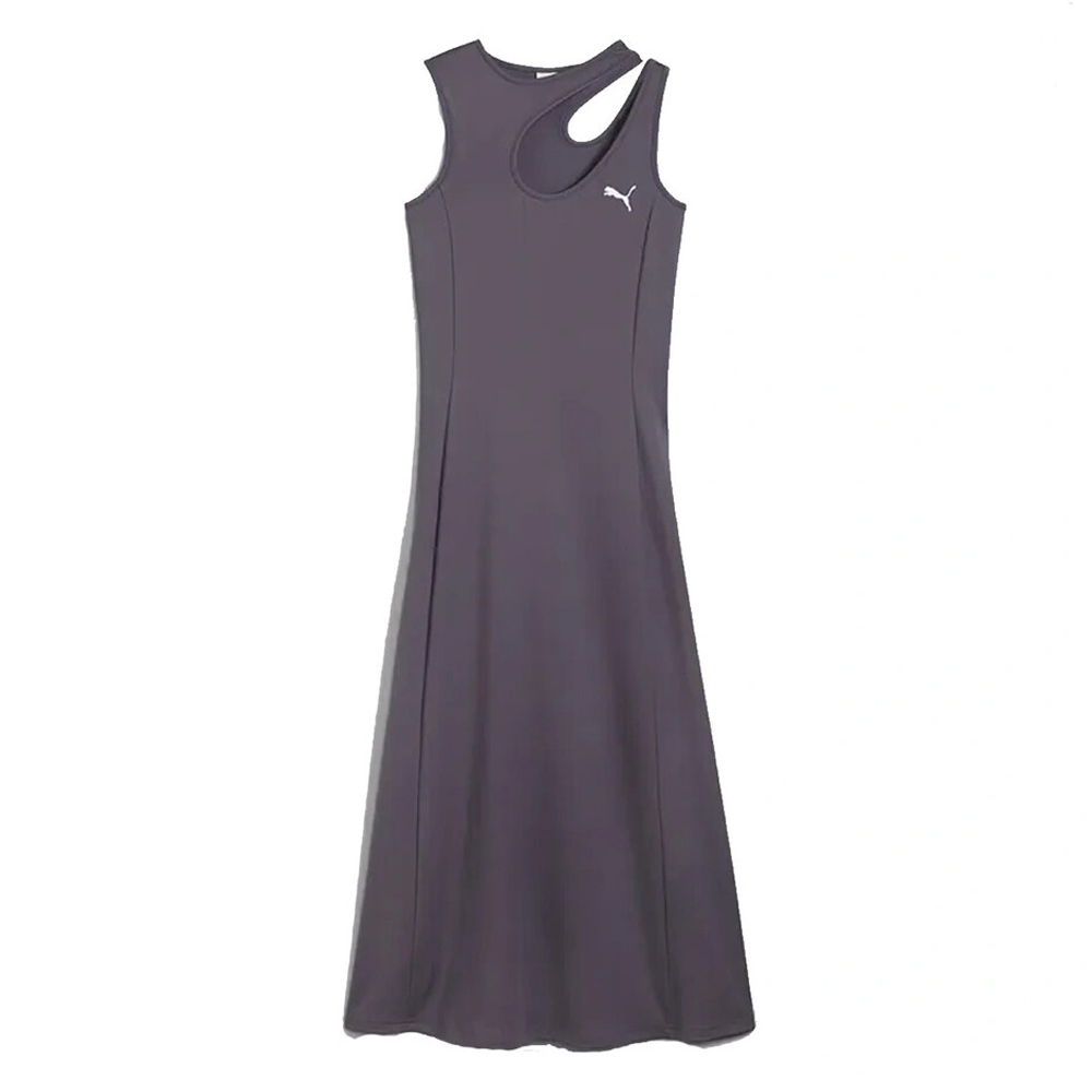 PUMA Dare To Maxi Dress Γυναικείο Φόρεμα  - Γκρι