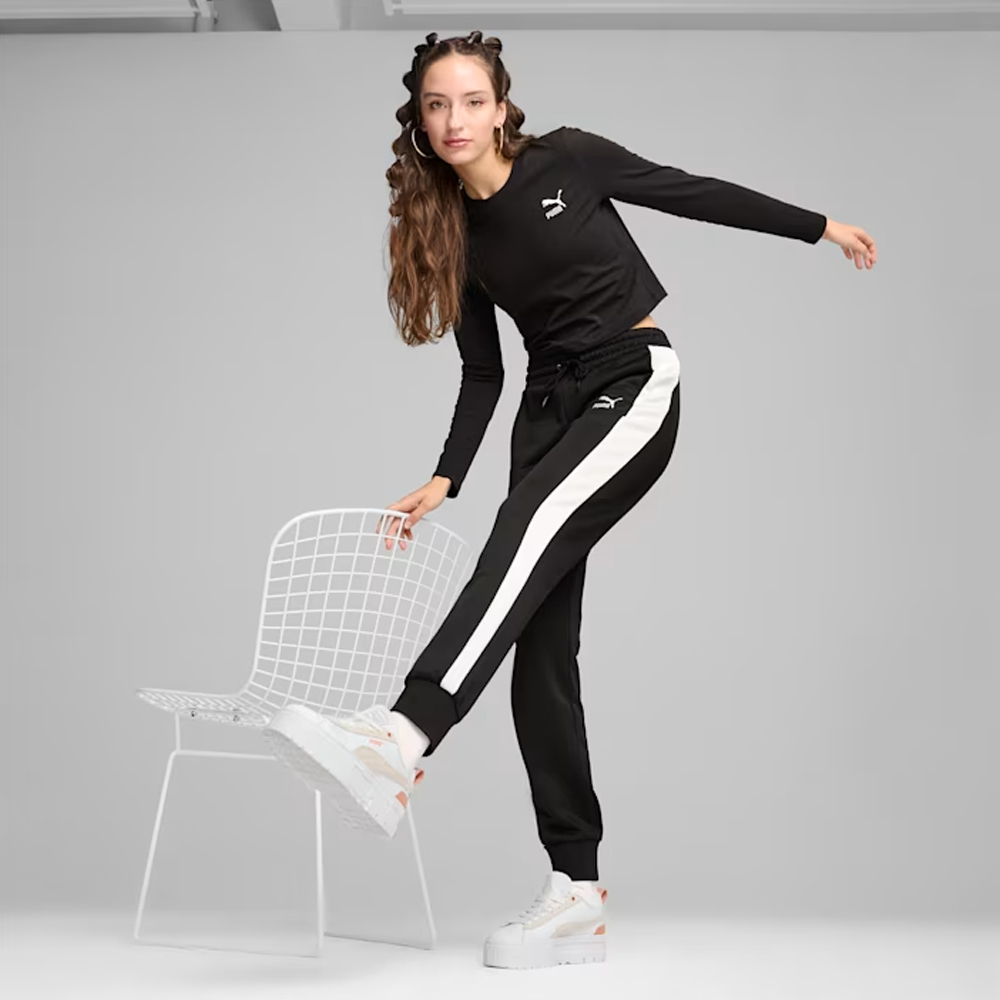 PUMA ICONIC T7 Track Pants Women Γυναικείο Παντελόνι Φόρμας  - 2