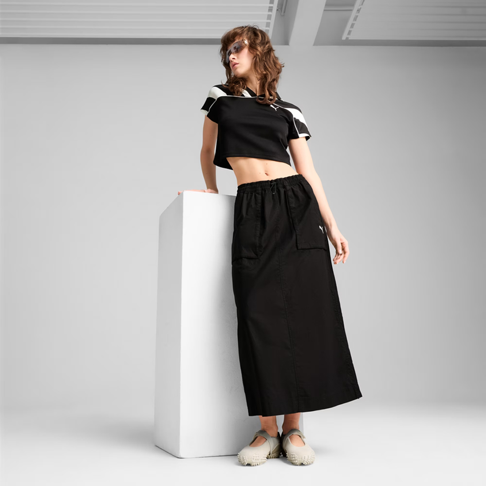 PUMA Future Archive Zip-Off Maxi Skirt Γυναικεία Φούστα  - 4