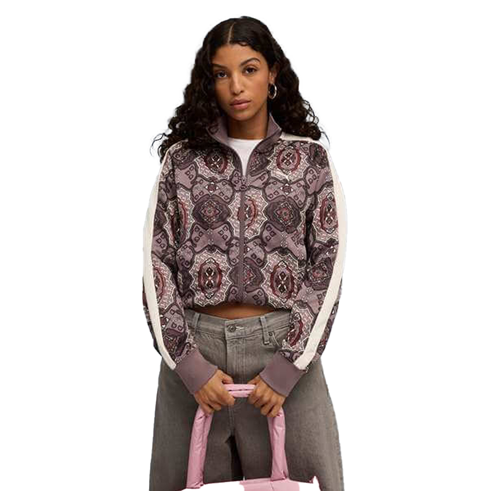 PUMA T7 Vintage Prep Track Jacket Γυναικεία Ζακέτα - Μωβ