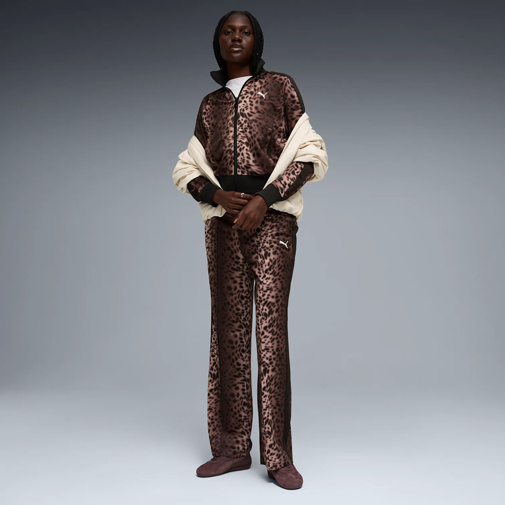 PUMA T7 Leo Luxe Track Pants Γυναικείο Παντελόνι Φόρμας - 3