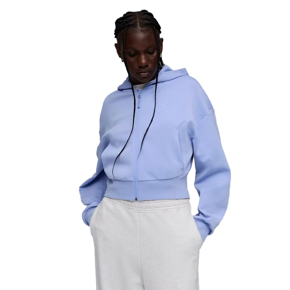 PUMA PUMATECH Sense Full-Zip Hoodie Γυναικεία Ζακέτα Με Κουκούλα - Μωβ