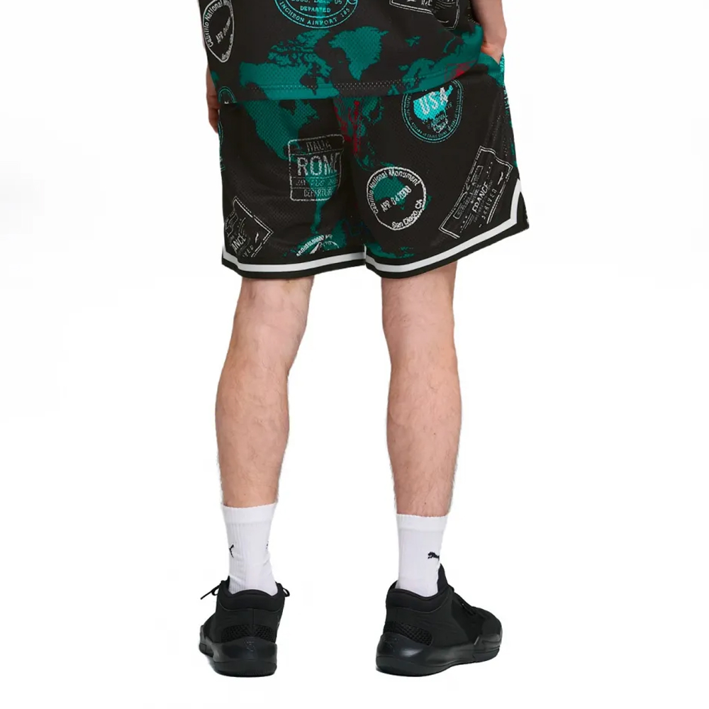 PUMA The Atw Dylan Aop 7" Short  Ανδρική Αθλητική Βερμούδα - 2