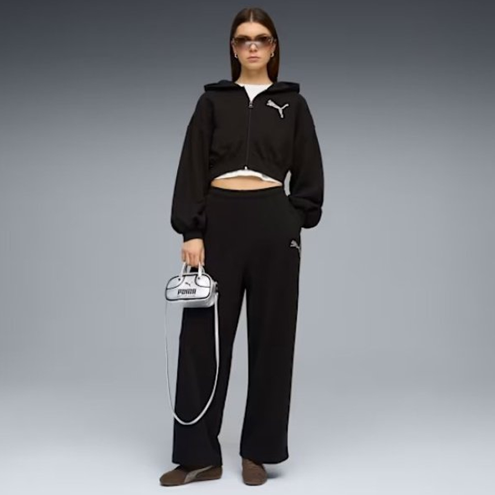 PUMA Essentials Graphics Bedazzled Hoodie Γυναικεία Ζακέτα Με Κουκούλα - 3