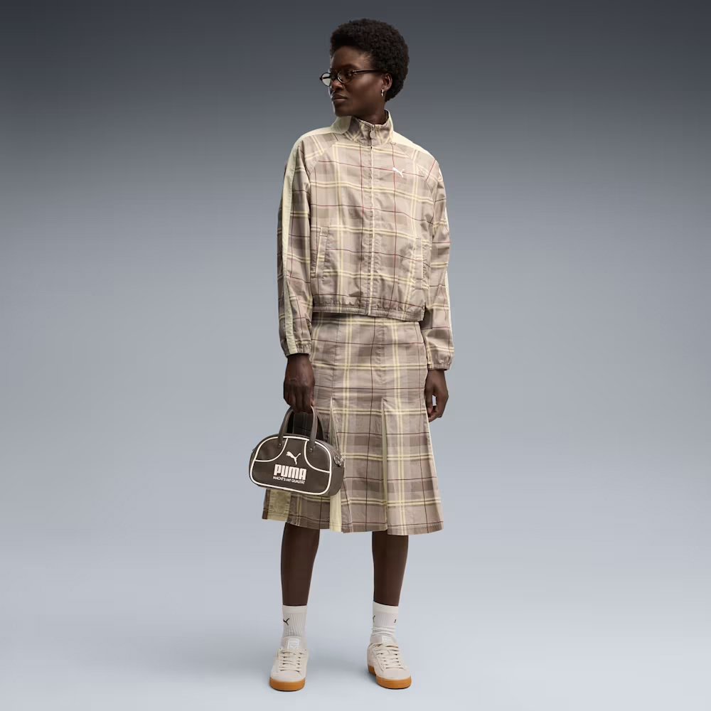 PUMA T7 Relaxed Tartan Woven Jacket Γυναικείο Μπουφάν - 4