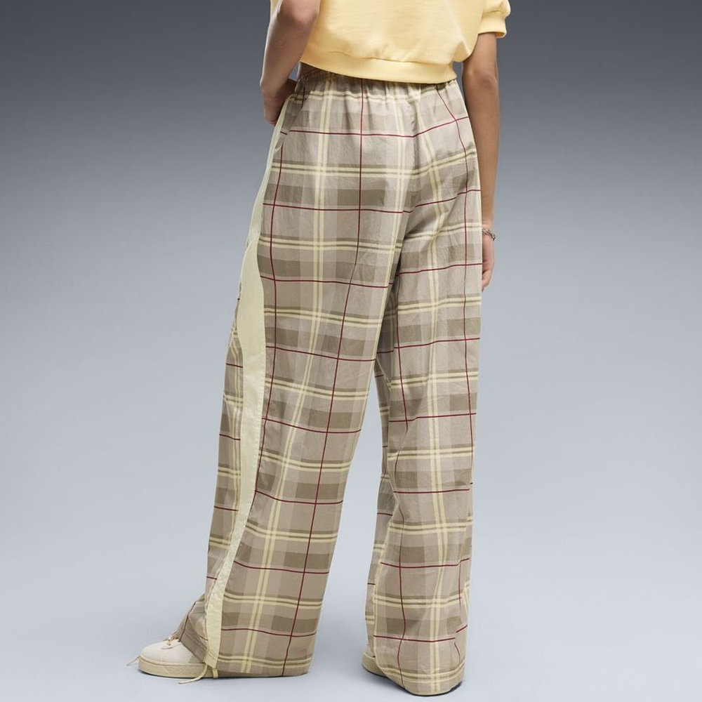 PUMA T7 Tartan Woven Pants Γυναικείο Παντελόνι - 2