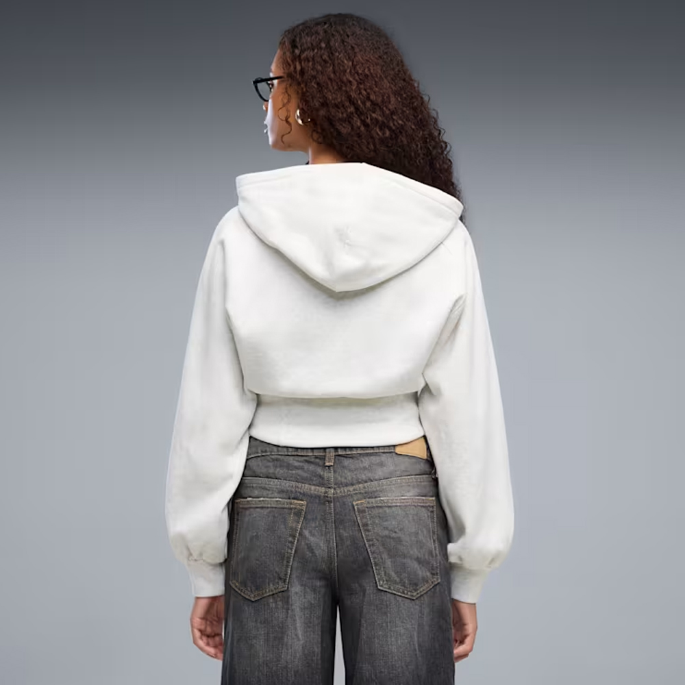 PUMA Street Glam Bedazzled Hoodie Γυναικεία Ζακέτα Με Κουκούλα - 2
