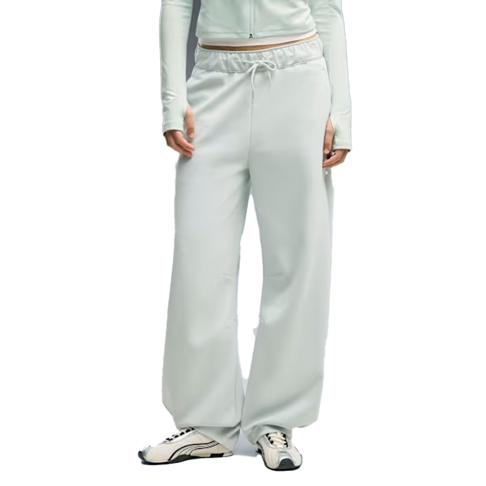 PUMA Sense Barrel Sweatpants Γυναικείο Παντελόνι Φόρμας - Πράσινο