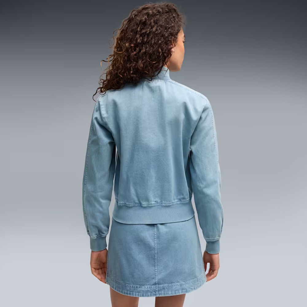 PUMA Washed Twill Short Jacket Γυναικείο Μπουφάν - 2