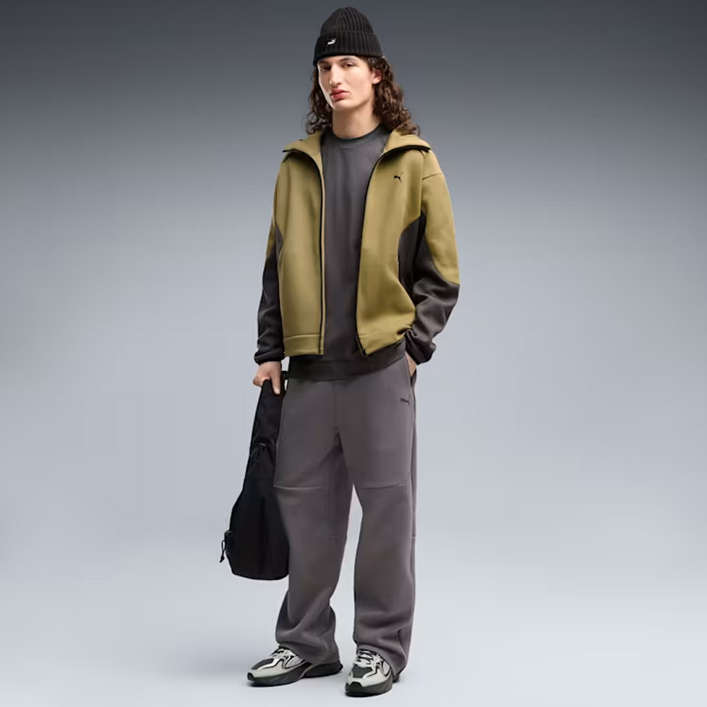 PUMA PUMATECH Oversized Pants Ανδρικό Παντελόνι Φόρμας - 4