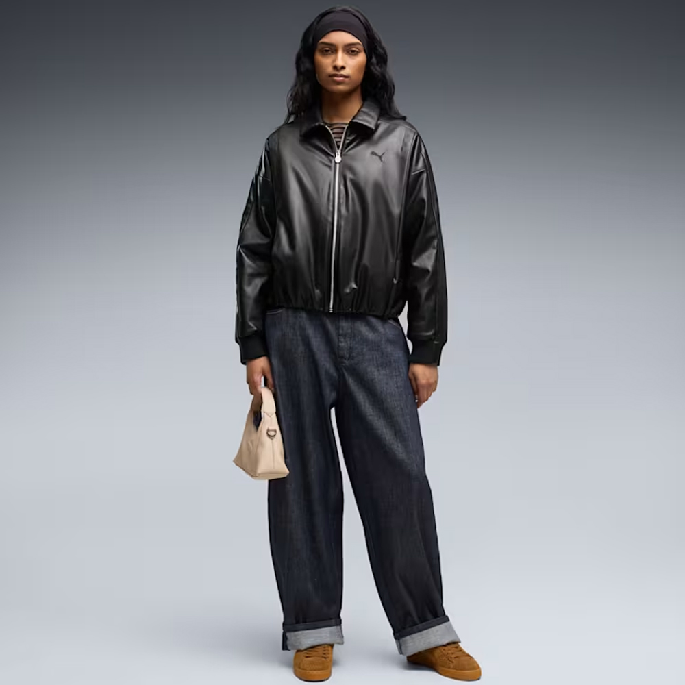 PUMA Future Puma Archive Pleather Jacket Γυναικείο Μπουφάν - 4
