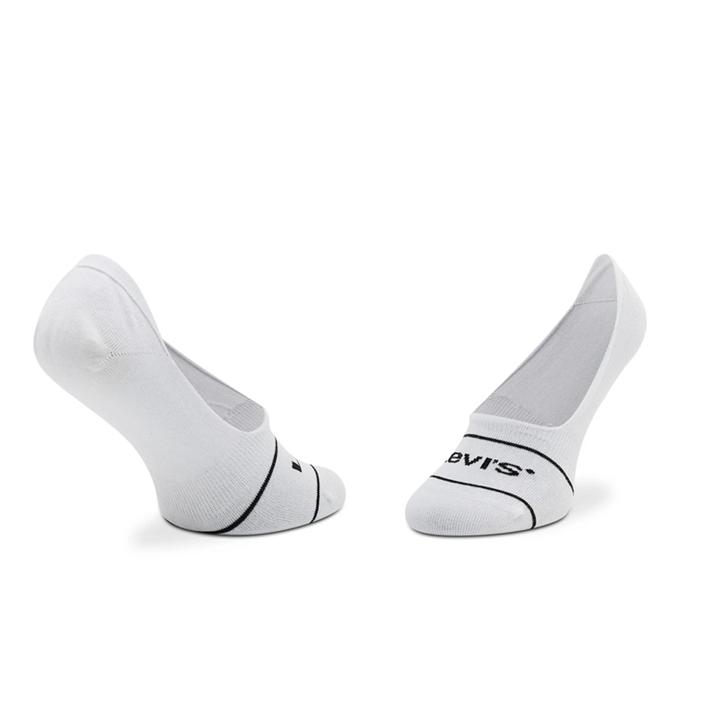 LEVI'S Low Rise 2 pairs Socks Unisex - Παιδικές Κάλτσες 2 ζεύγη Λευκό - 3
