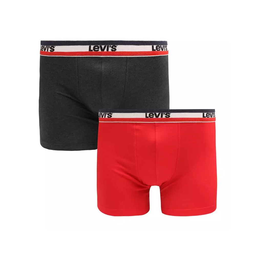 LEVI'S Sportswear Logo Men Boxer Brief 2 Pack Σετ με 2 εσώρουχα - Multi