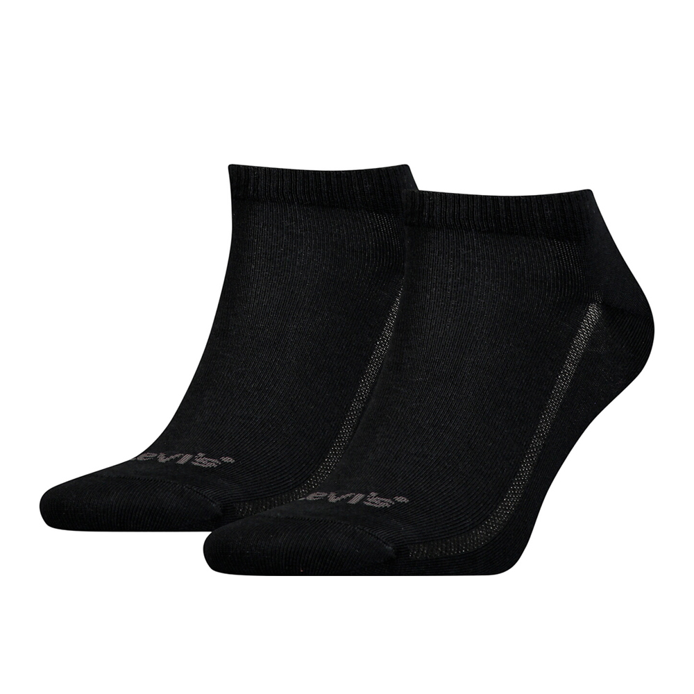 LEVI'S Low Cut Socks 2 Pairs Unisex Κάλτσες 2 Ζεύγη - Μαύρο