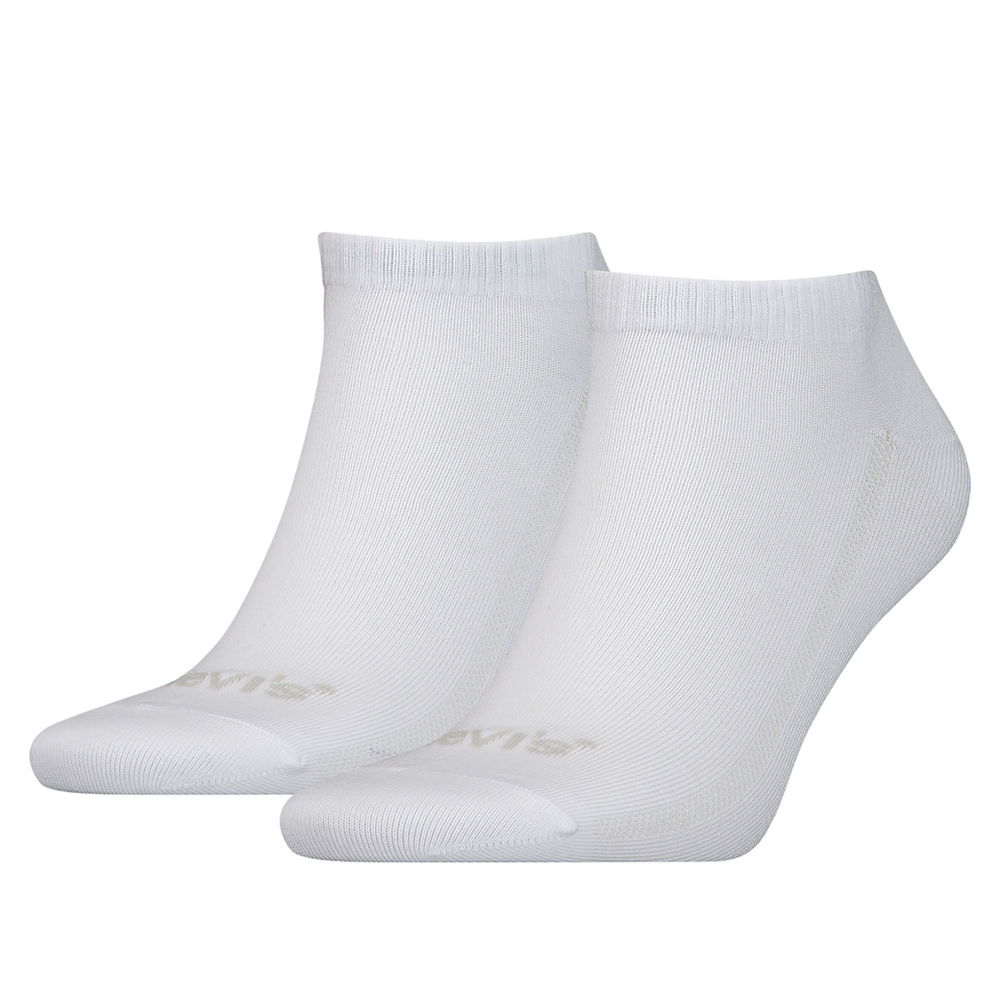 LEVI'S Low Cut Socks 2 Pairs Unisex Κάλτσες 2 Ζεύγη - Λευκό