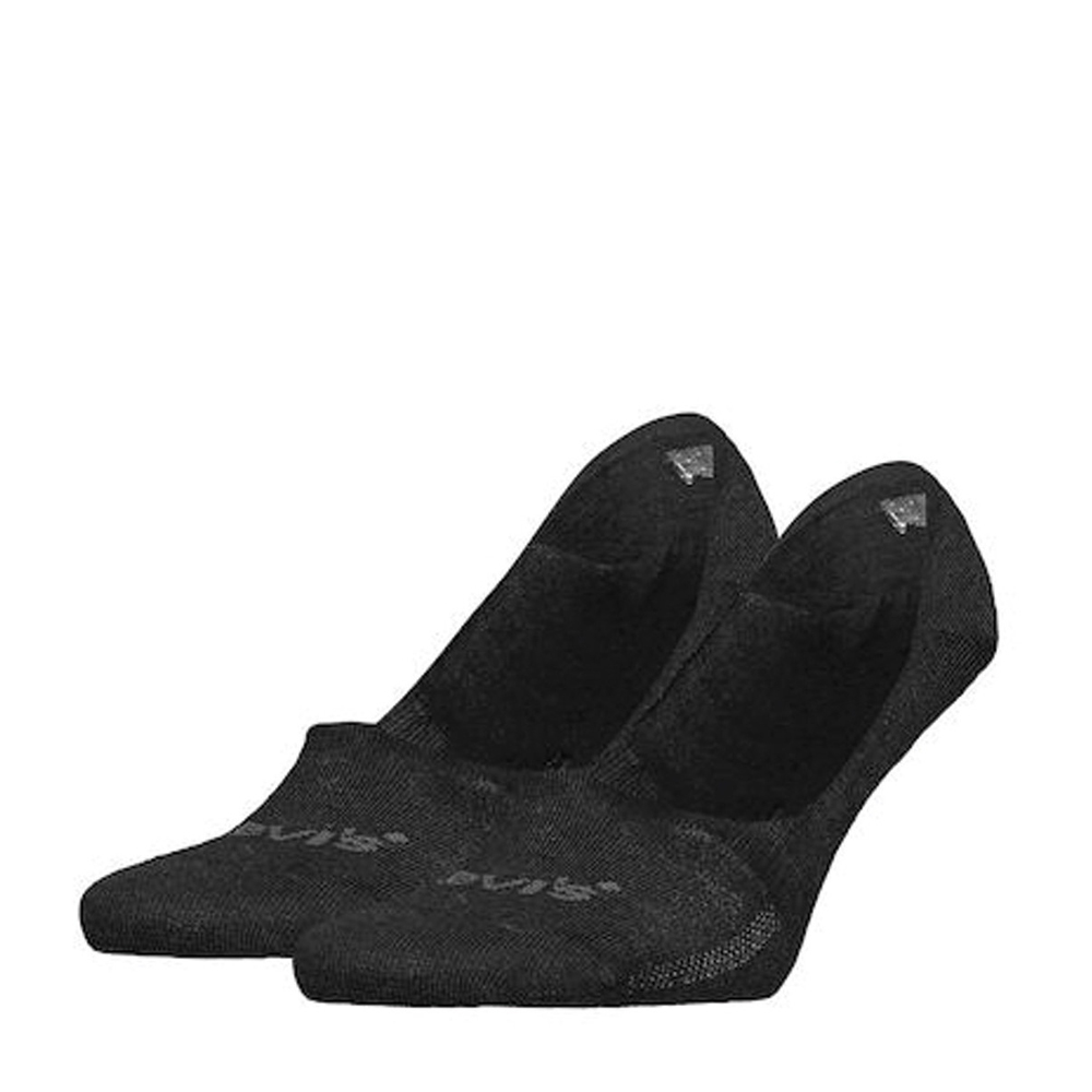 LEVI'S Low Rise 2 Pairs Unisex Κάλτσες 2 Ζεύγη - Μαύρο