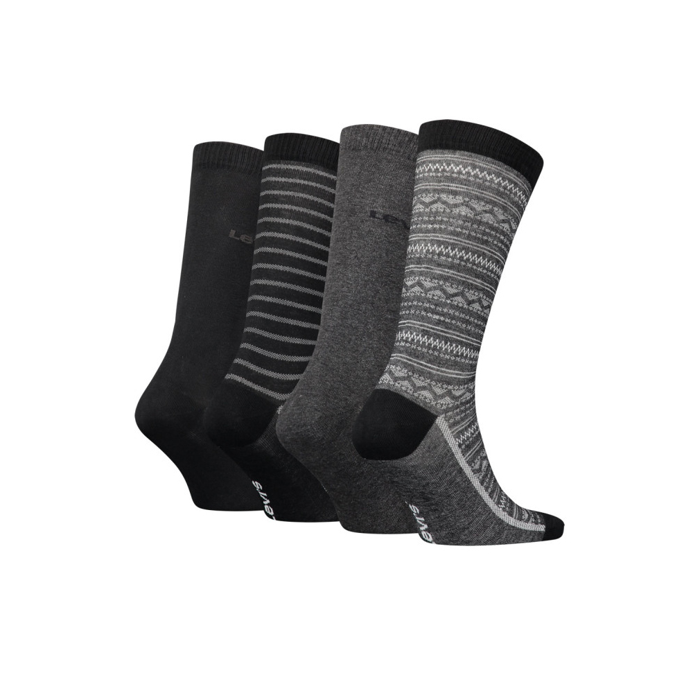 LEVI'S Gift Box 4 Pairs Socks Regular Cut Κάλτσες 4 ζεύγη - 2