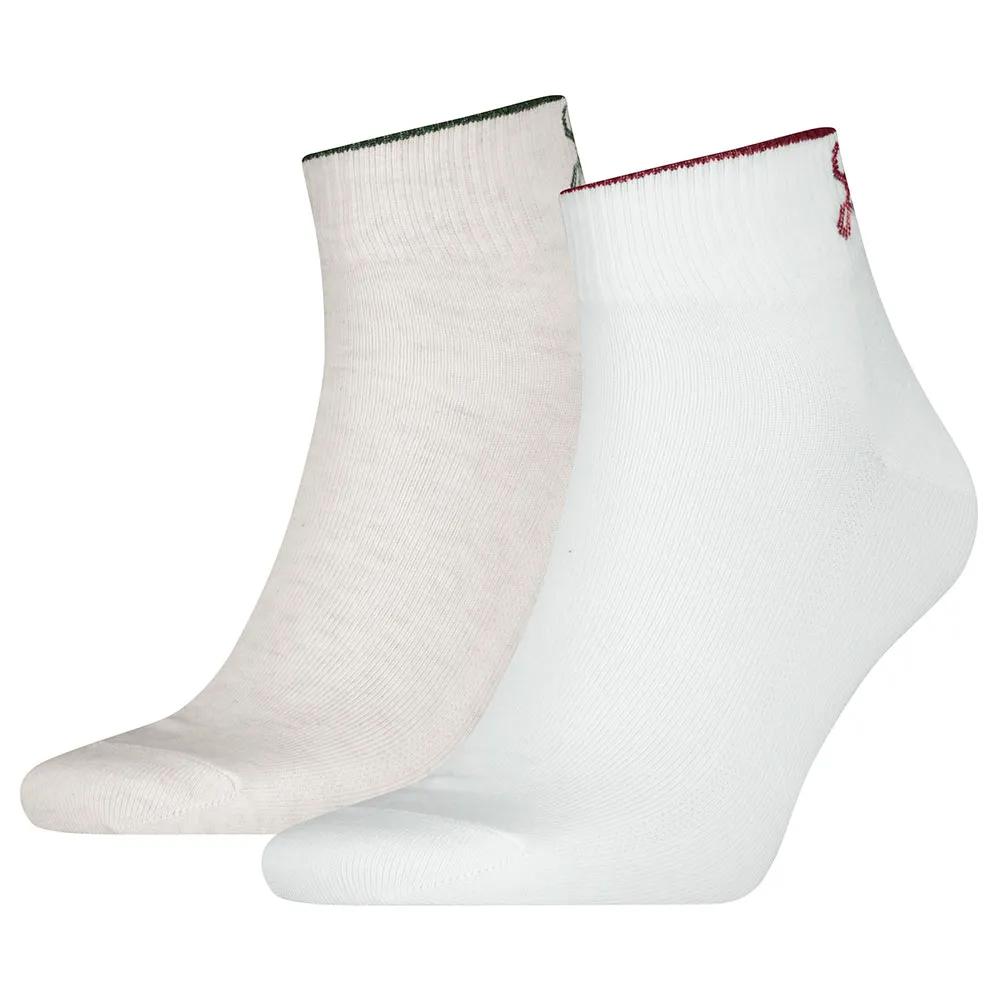 LEVI'S Mid Cut Western Logo 2 pairs Socks Γυναικείες Κάλτσες 2 ζεύγη - Multi