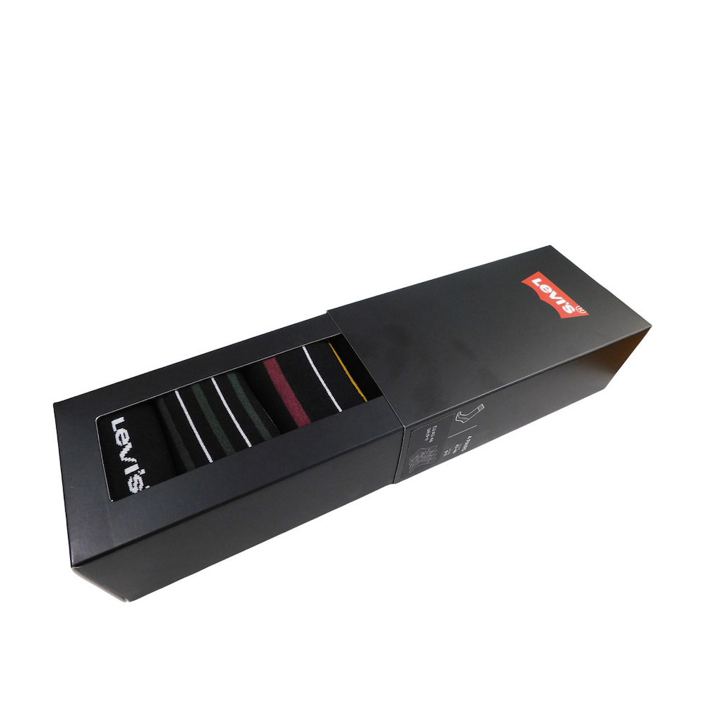LEVI'S Gift Box 4 Pairs Socks Regular Cut Κάλτσες 4 ζεύγη - 3