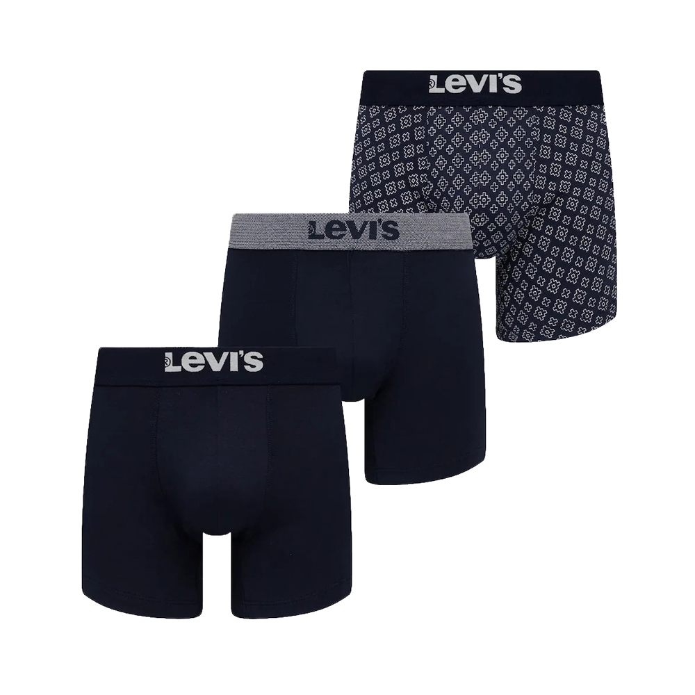 LEVI'S Boxer Brief 3 Pack Σετ Δώρου 3 Ανδρικά Εσώρουχα - Multi