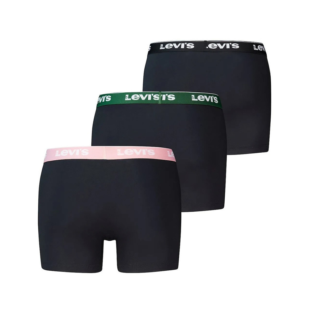 LEVI'S Boxer Brief 3 Pack Σετ 3  Ανδρικά Εσώρουχα  - 2