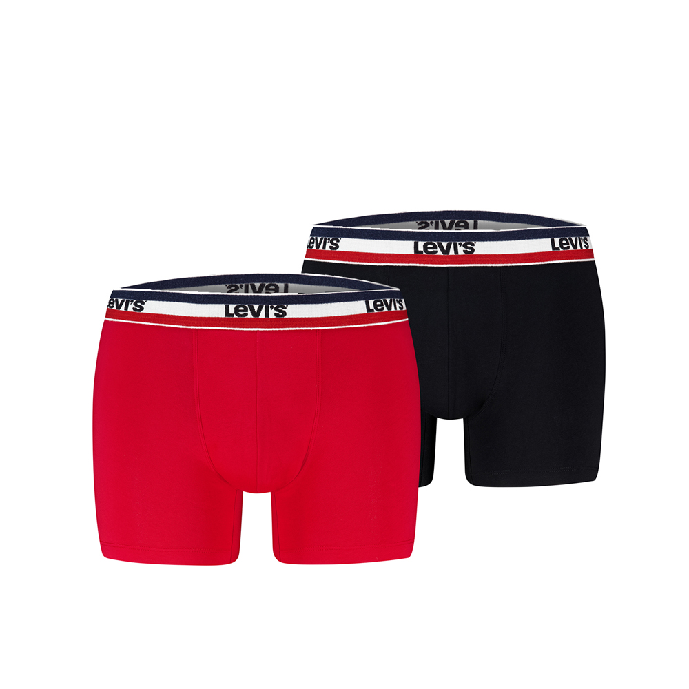 LEVI'S Boxer Brief 2 Pack Σετ 2 Ανδρικά Εσώρουχα - Multi