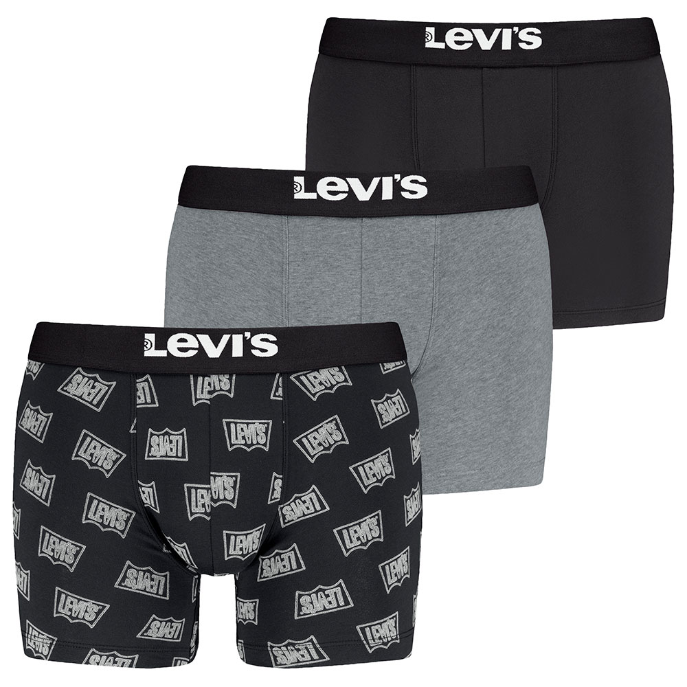LEVI'S Boxer Brief 3 Pack Σετ Δώρου 3 Ανδρικά Εσώρουχα - Multi