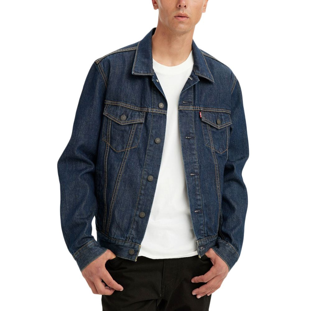 LEVI'S Trucker Jacket Ανδρικό Μπουφάν Denim  - 2