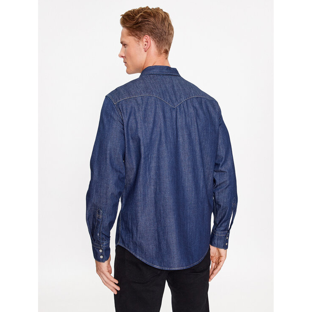 LEVI'S Barstow Western Standard Shirt Ανδρικό Πουκάμισο Denim - 3