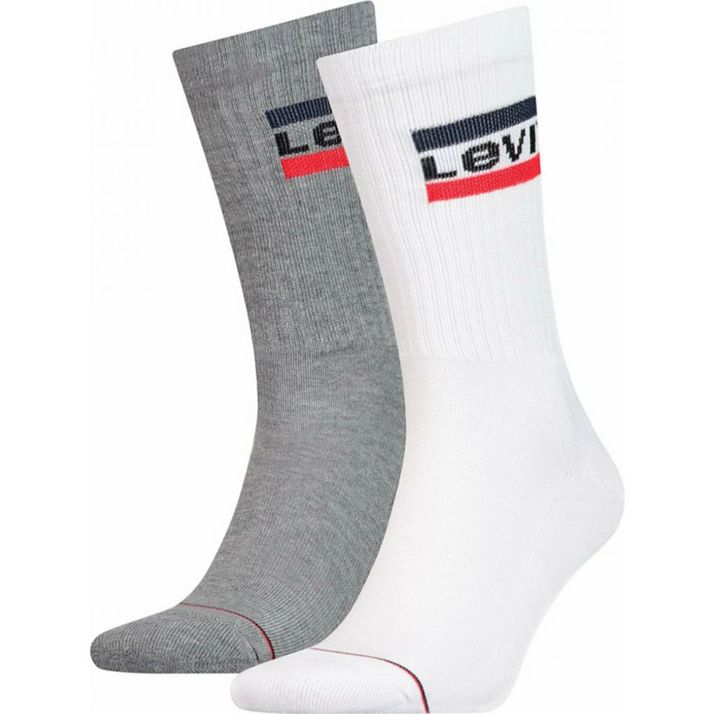 LEVI'S Regular Cut Sportwear Logo 2 pairs Unisex Κάλτσες 2 ζεύγη - Multi