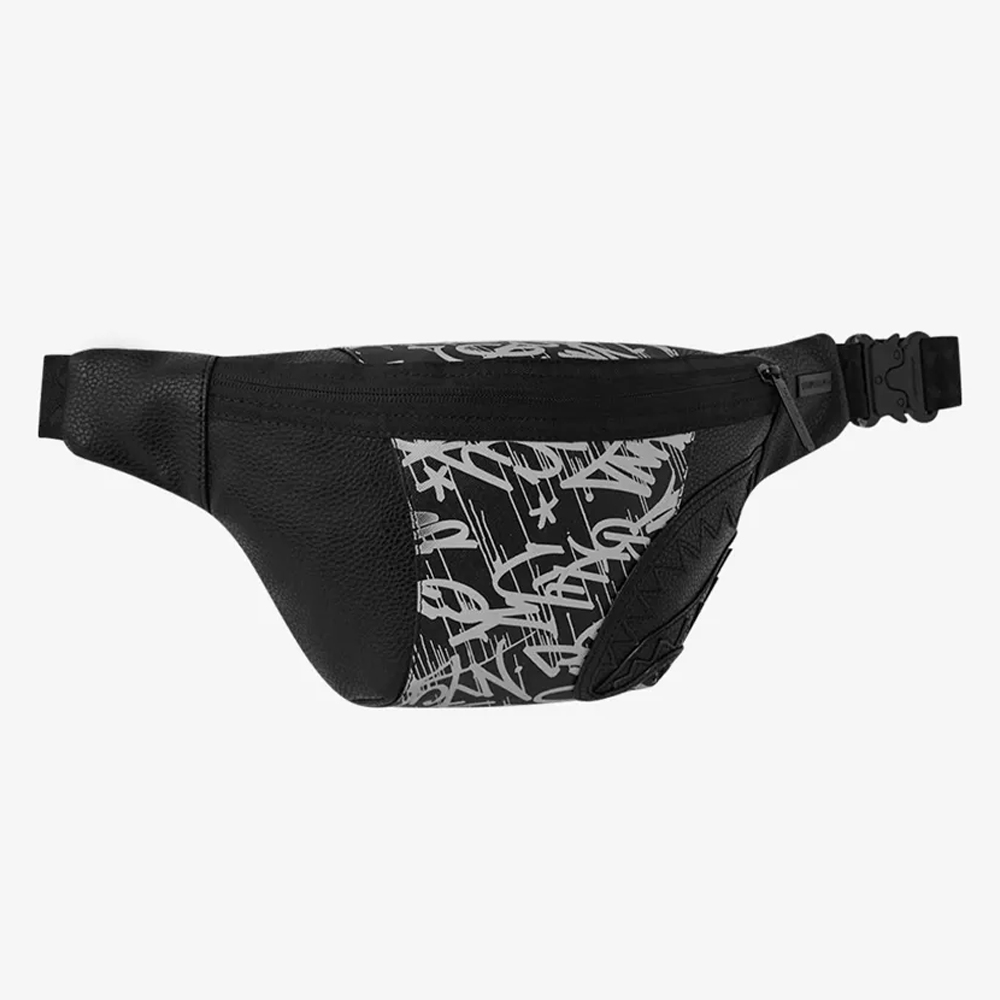 SPRAYGROUND Midnight Raceway Graffiti Savvy Crossbody Unisex Τσαντάκι Μέσης - 2