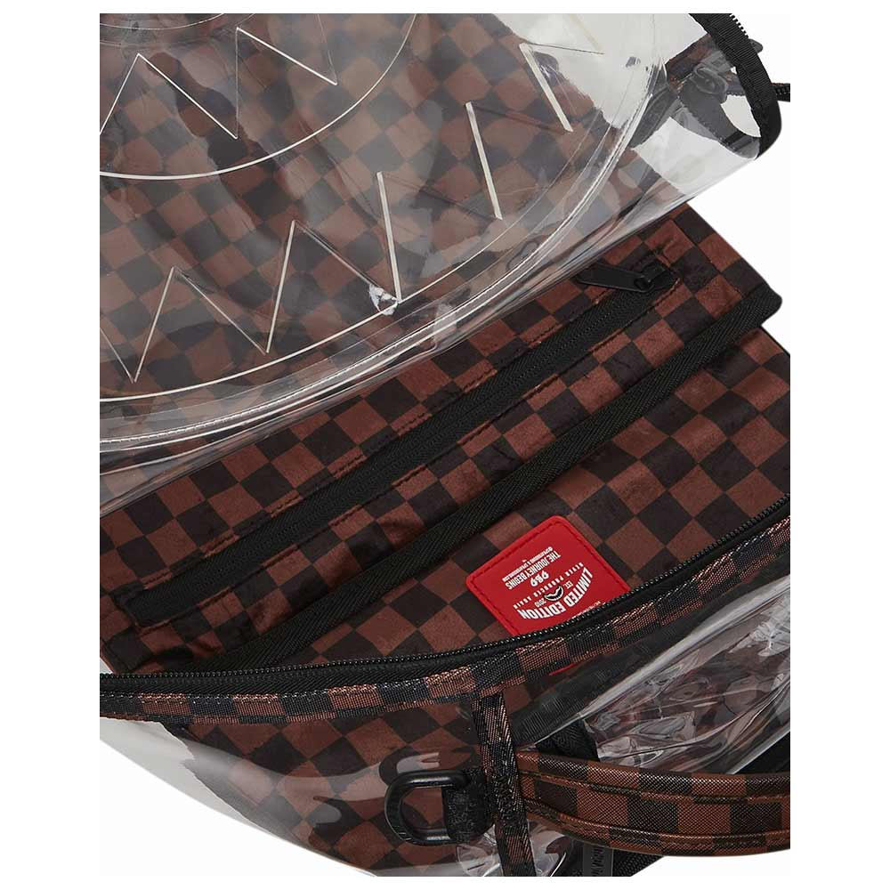 SPRAYGROUND SIP Clear  Unisex Backpack - 4