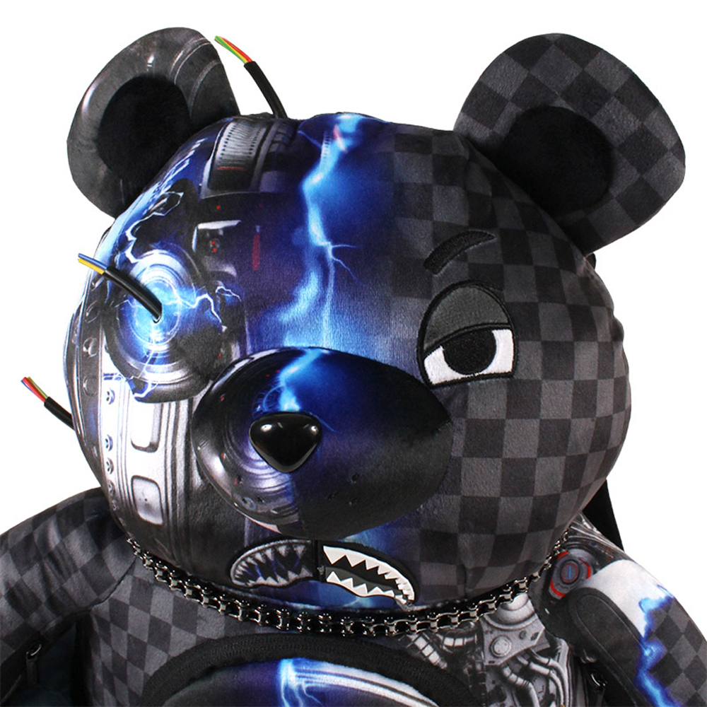 SPRAYGROUND Cyborg Bear Unisex Backpack - 5