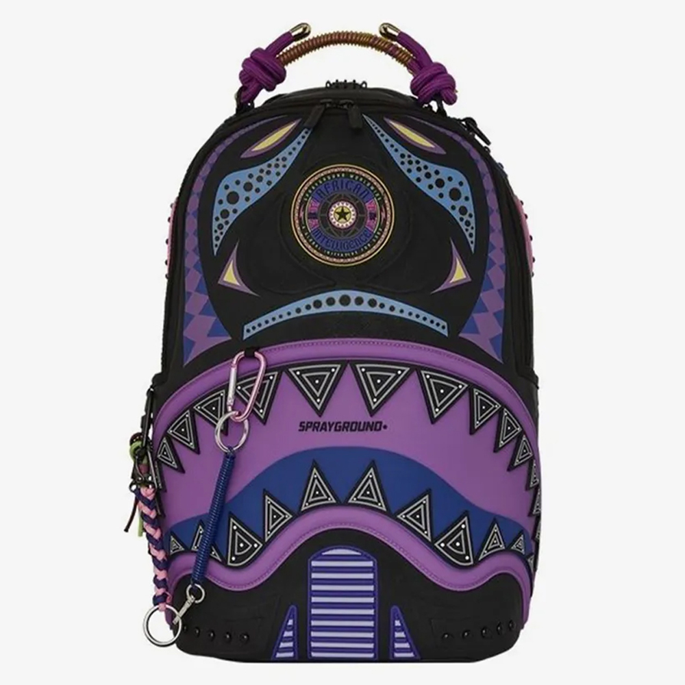 SPRAYGROUND Ai Wonderland Purple Unisex Backpack - Μωβ