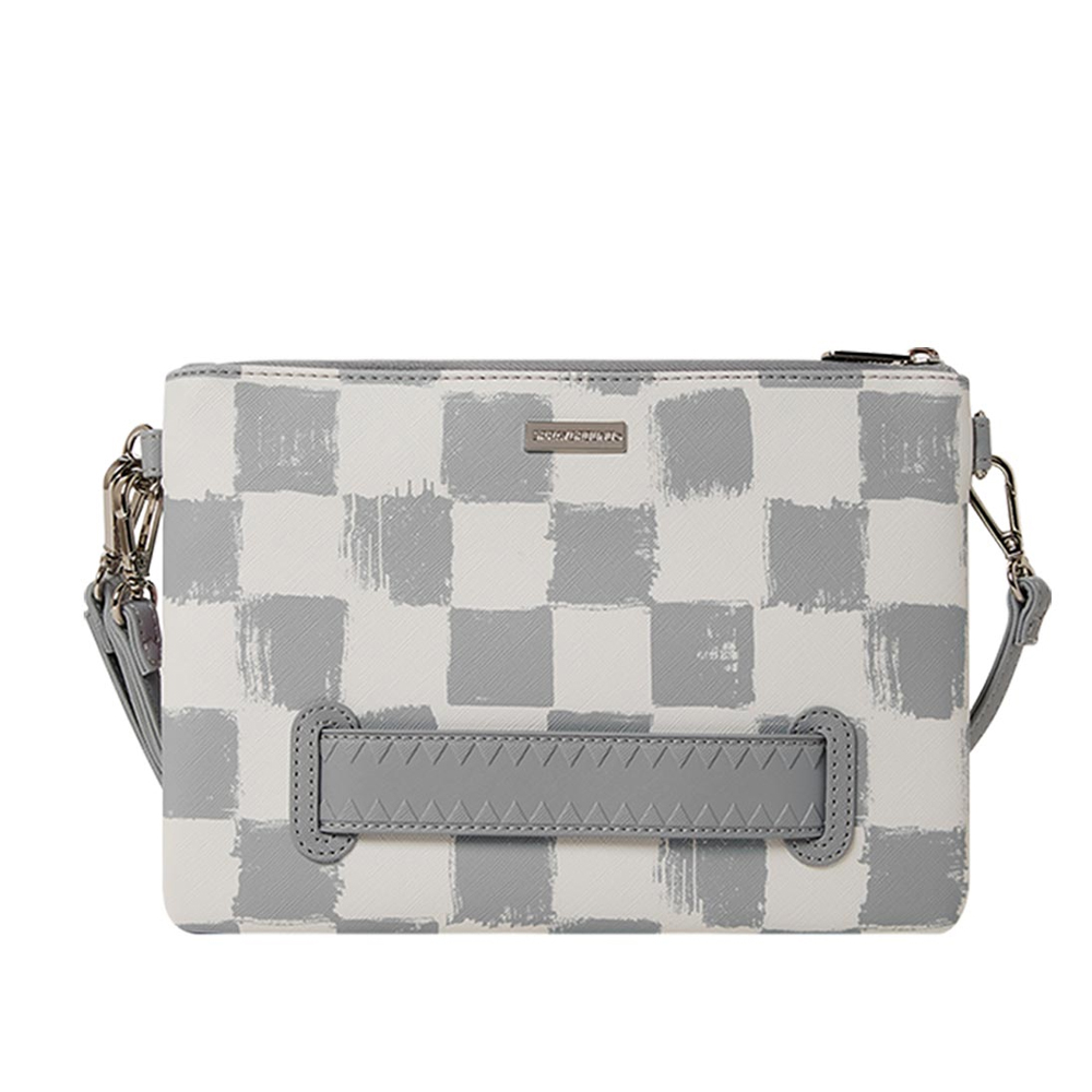 SPRAYGROUND Vanquish Cream Clutch Γυναικείο Τσαντάκι - 2