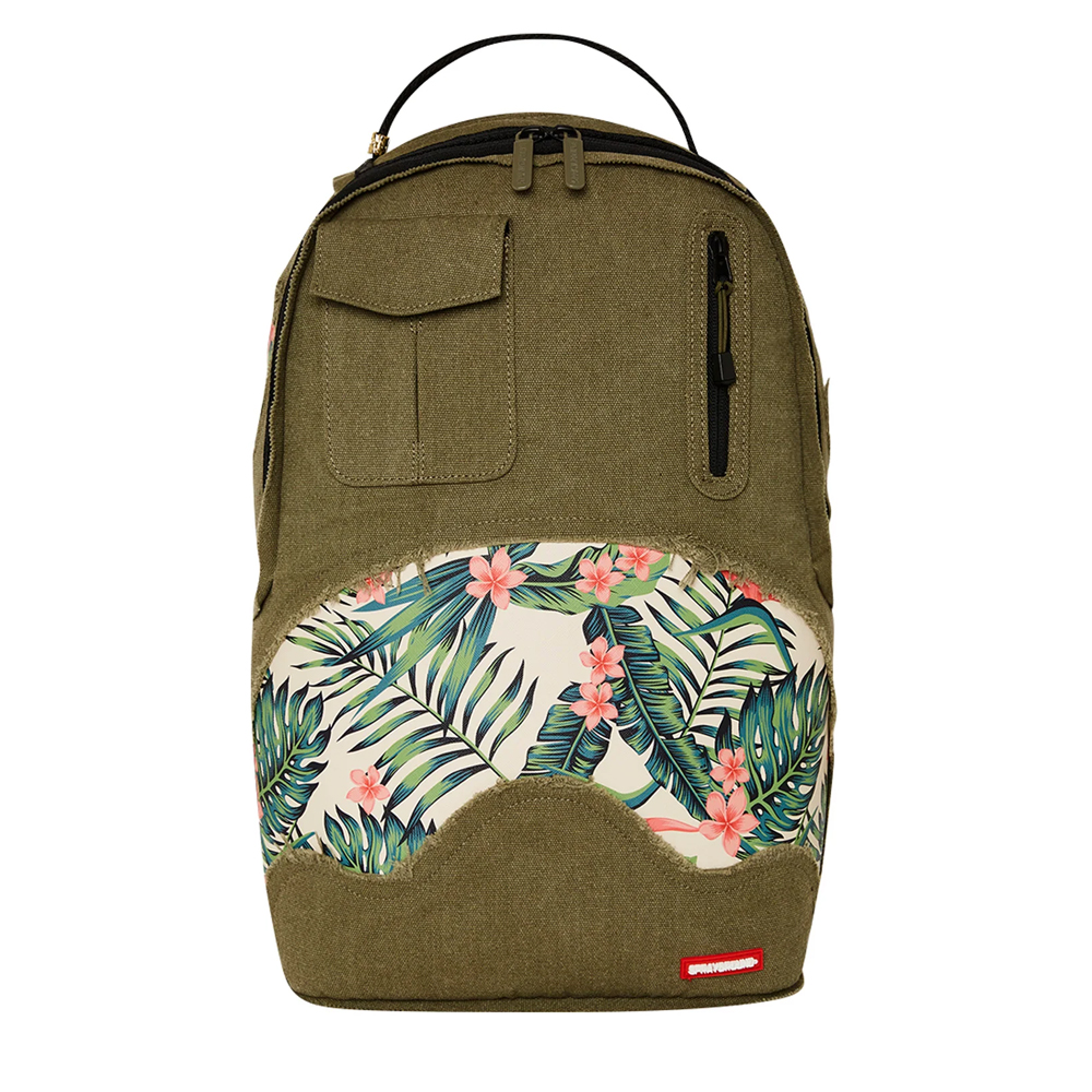 SPRAYGROUND Tropical Oasis DLX Unisex Backpack - Χακί