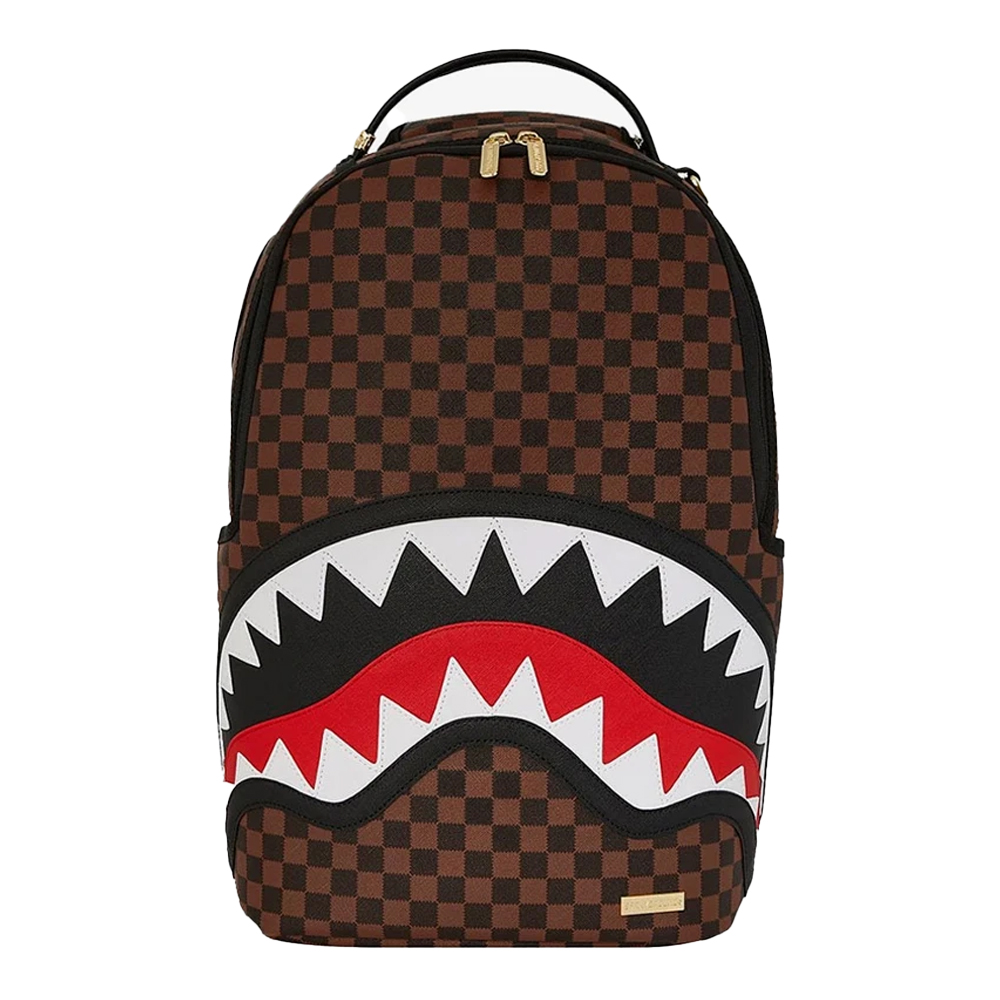 SPRAYGROUND Sawtooth Sharks In Paris DLXR Unisex Backpack - Καφέ