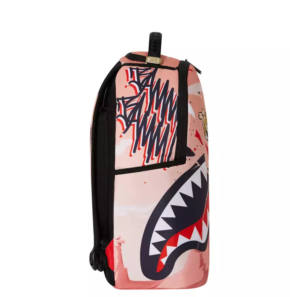 SPRAYGROUND Flintstones Bamm Bamm Destroying Shark DLXR Unisex Backpack - 3