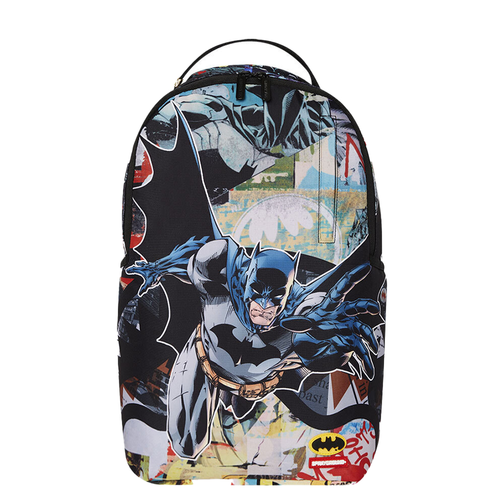 SPRAYGROUND DC Batman Collage Shark  DLXR Unisex Backpack - Multi