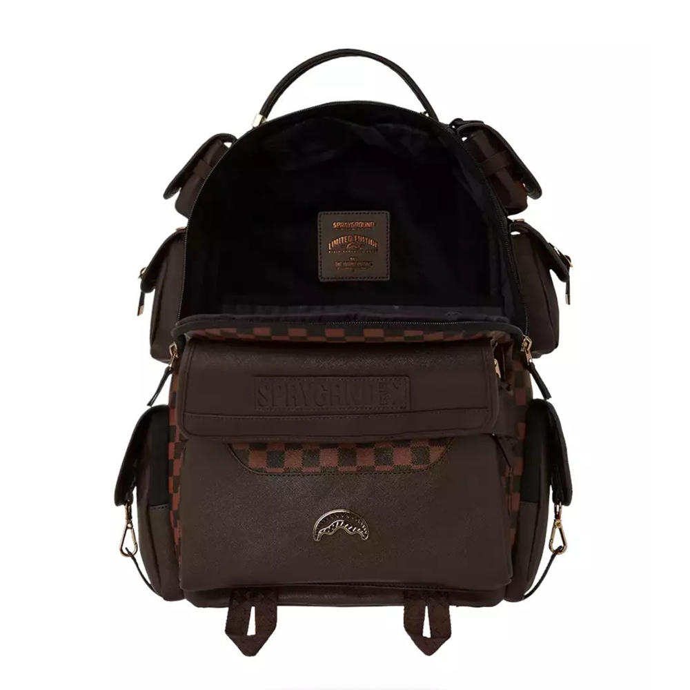 SPRAYGROUND Special OPS Pixel Check DLX Cargo Unisex Backpack  - 3