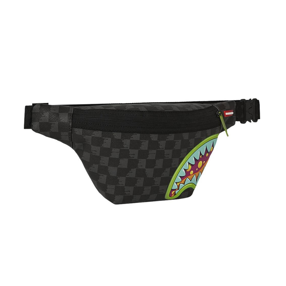 SPRAYGROUND Slime Takeover Savvy Crossbody Unisex Τσαντάκι Μέσης  - 2