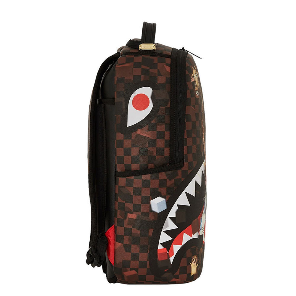 SPRAYGROUND Madagascar Checker Smash DLXSV Unisex Backpack - 3