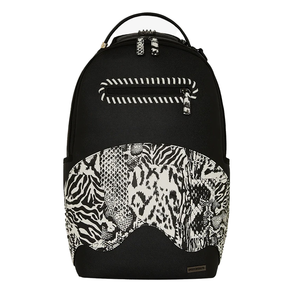 SPRAYGROUND Ai Venture DLXSV Unisex Backpack - Μαύρο-Λευκό