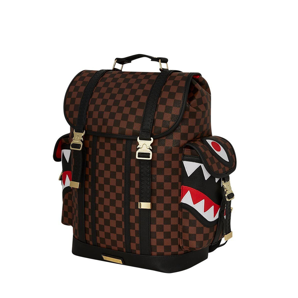 SPRAYGROUND Sawtooth Sharks In Paris Monte Carlo Unisex Backpack - 3